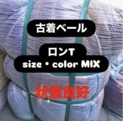 ジ*ン様 最終値下げ❗️送料込み❗️古着ベール ロンT サイズ・カラー 