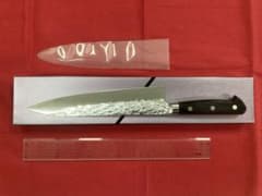 高村刃物 鳳皇琳 牛刀 210㎜ 槌目 V10鋼 未使用品 ブラック - メルカリ