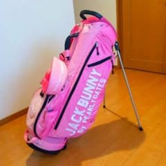 JACK BUNNY ピンク キャディバッグ - メルカリ