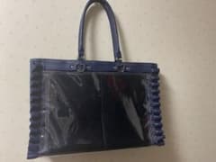 痛バック A3 ネイビー フェイクレザーのサムネイル