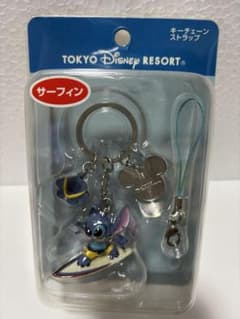 【新品】値下げ‼️東京ディズニーリゾート　スティッチキーホルダーサーフィンのサムネイル