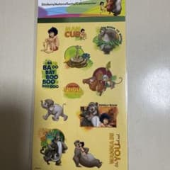 アメリカ輸入品　シール　ジャングルブックのサムネイル