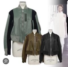 新品 sacai サカイ ナイロン ツイル ニット ブルゾン 24-07383 m43227637214_1.jpg?1761706132