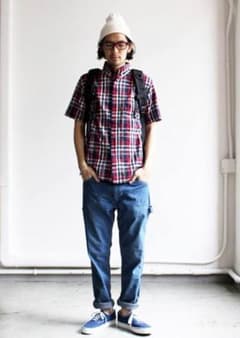 orslow ペインターパンツ デニム strato別注 美品 Mのサムネイル