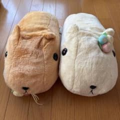 카피바라씨 화이트씨 봉제인형 2점 세트