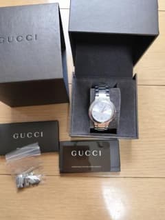 GUCCI 腕時計 シルバー文字盤 クォーツ メンズ 8900M ジャンク - メルカリ