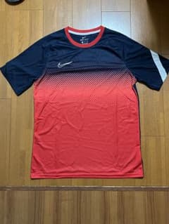 Nike DRI-FIT サッカーシャツ XL 赤ネイビーのサムネイル