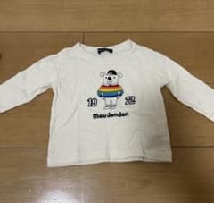 moujonjon ベビー 長袖Tシャツ 80cm クマのサムネイル