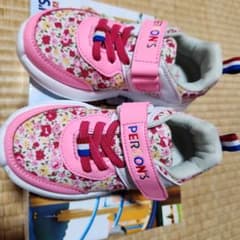PERSON'S 花柄スニーカー ピンクのサムネイル