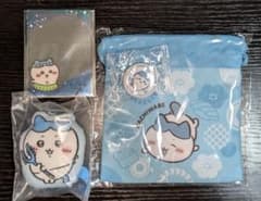 ちいかわ ハチワレ グッズまとめ売り 巾着 缶バッジ マスコットのサムネイル