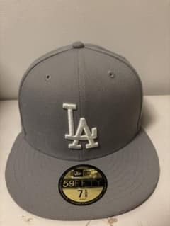 NEW ERA 59FIFTY LA キャップ グレー 7 5/8のサムネイル