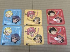 ワンピース ペーパーコースター 3種×2セット - 2
