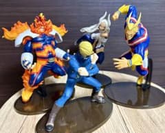 僕のヒーローアカデミア オールマイト エンデヴァー等 フィギュア4点セット