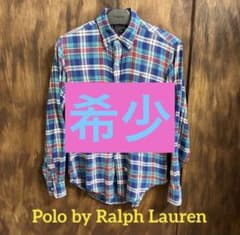 80s Polo by Ralph Lauren チェックシャツ　【緑タグ】のサムネイル