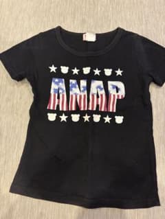 ANAP Kids 星条旗柄ロゴTシャツ 100cmのサムネイル