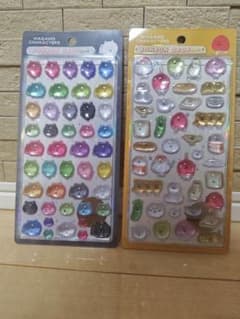 【正規品】ナガノキャラクターズ ボンボンドロップシール 2種セットのサムネイル