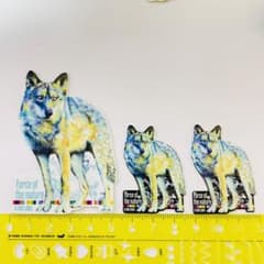 オオカミ　ステッカー　セットのサムネイル