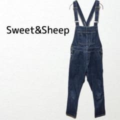 Sweet&Sheep Denim Overalls, 100% Cotton, Cross Back