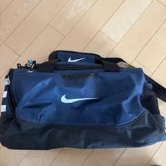 NIKE ボストンバッグ ネイビー×ブラック スポーツバッグのサムネイル