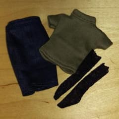 カーキな姉さん　リカちゃん　ハンドメイド　chopsticksのサムネイル