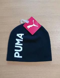 PUMA ESS クラシック カフレス ビーニー ジュニア 黒のサムネイル