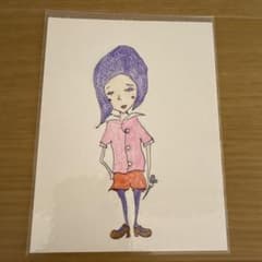 現代アート　手描き　 ポストカードのサムネイル