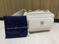 TOMMY HILFIGER トミーヒルフィガー ホワイト ショルダーバッグのサムネイル