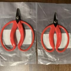 収穫ハサミ　大曲　小直セット　☆新品未使用品☆のサムネイル