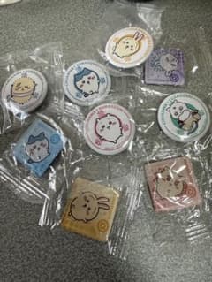 ちいかわ くら寿司 コラボ 缶バッジ マグネット　9個セットのサムネイル