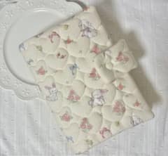 【A6バインダーカバー】Rabbit quilting♡ 韓国生地のサムネイル