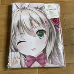 白猫ちゃん　抱き枕カバー　2WAYトリコット アニメ　160×50