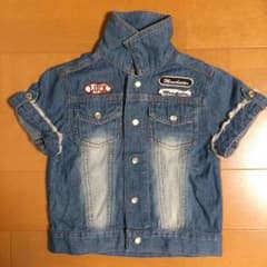 025【送込み】ダメージ加工ジーンズ生地ジャンパーのサムネイル