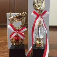 新品♪ミニトロフィー 大小２個セットのサムネイル