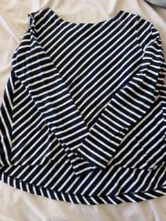 PETIT BATEAU ボーダー長袖カットソー 2