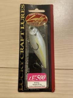 LUCKY CRAFT LV-500 Chartreuse Shadのサムネイル