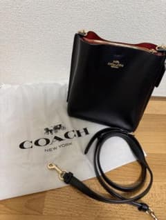 COACH モリー バケット バッグ ショルダーバッグ レザー ブラックのサムネイル