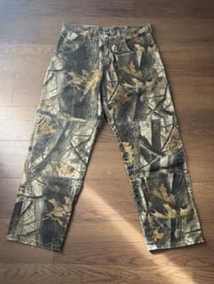 Wrangler リアルツリー ダブルニーパンツ - メルカリ