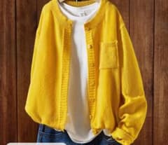 SHEIN    ボタンカーディガン　薄手のサムネイル