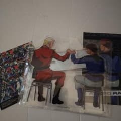 ガンダム EXVS 描き下ろし アムロシャアアクリルスタンドセット - メルカリ