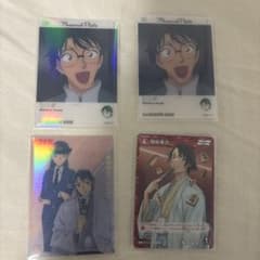 名探偵コナン】カード四枚セット - メルカリ