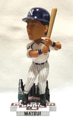 松井秀喜　ニューヨークヤンキース　ボブルヘッド　Forever MLB 松井秀喜 ニューヨーク・ヤンキース ボブルヘッド 2003