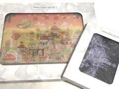 ダイヤモンドアート 空想雑貨店 オレンジの宮殿 コランダムの都2点