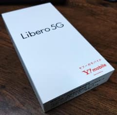Y!モバイル　Libero 5G　ブルー　SIMフリー　ほぼ新品のサムネイル