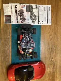 TAMIYA M-08 CONCEPT シャーシキット　ロードスターボディ付き TAMIYA M-08 CONCEPT シャーシキット ロードスターボディ付き - メルカリ