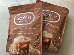SOY it protein ソイプロテイン 2袋 そいっと ファンファレ - メルカリ