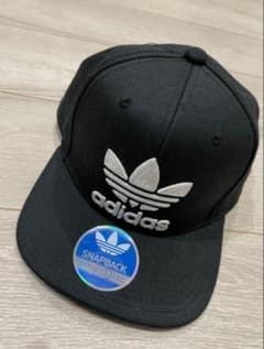 adidas ブラック スナップバックキャップのサムネイル