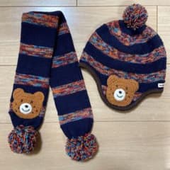 マフラー帽子セットのサムネイル