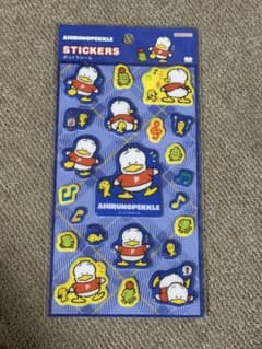あひるのペックル　ぷっくりシール　サンリオ ステッカー　廃盤　おまけシール付きのサムネイル