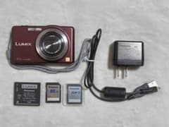 【簡易動作確認済み】LUMIX DMC-SZ7 【純正充電器、ケーブル、SD付】 簡易動作確認済み】LUMIX DMC-SZ7 【純正充電器、ケーブル、SD付