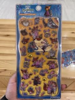 プチドロップステッカー　ズートピア2 立体シール 24枚入り　正規品のサムネイル